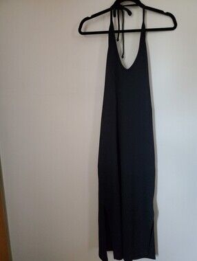 Halter Bodycon Midi Dress